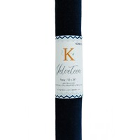 Velveteen - NAVY-12in x 24in