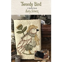 Tweedy Bird Embroidered Needle Book Pattern