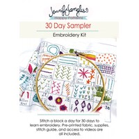 30 Day Sampler Embroidery Kit