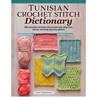 Tunisian Crochet Stitch Dictionary Book