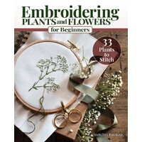 Embroidering Plants and Flowers for Beginners Book