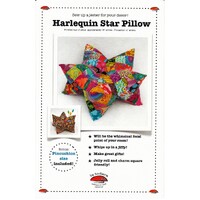 Harlequin Star Pillow & Pincushion Pattern