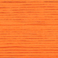 Cosmo  Embroidery Floss 25 Vivid Orange Pepper -  146