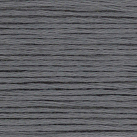 Cosmo  Embroidery Floss 25 Light Dark Gray -  2154