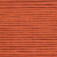 Cosmo  Embroidery Floss 25 Russet Orange -  2186