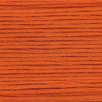 Cosmo  Embroidery Floss 25 Flame Orange -  404