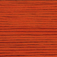 Cosmo  Embroidery Floss 25 Burned Orange -  406