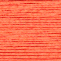 Cosmo  Embroidery Floss 25 Orange Pepper -  443
