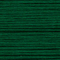 Cosmo  Embroidery Floss 25 Dark Deep Green -  537