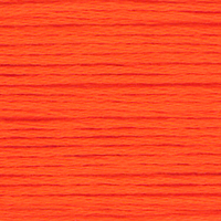 Cosmo  Embroidery Floss 25 Orange -  757