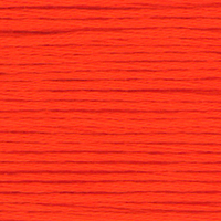 Cosmo  Embroidery Floss 25 Vivid Orange -  758