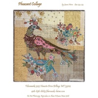 Laura Heine Pheasant Collage Pattern