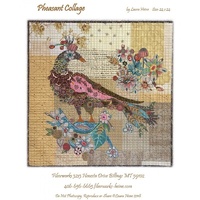 Laura Heine Pheasant Collage Pattern