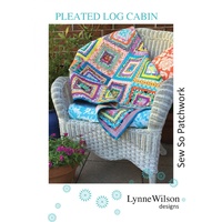 Pleated Log Cabin Quilt Pattern