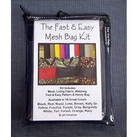 Fast and Easy NAVY Mesh Bag Kit