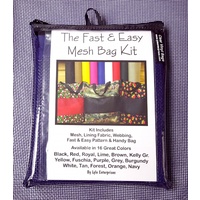 Fast and Easy Purple Mesh Bag Kit