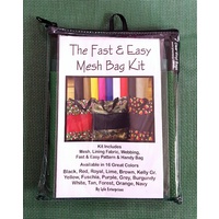 Fast and Easy FOREST Mesh Bag Kit