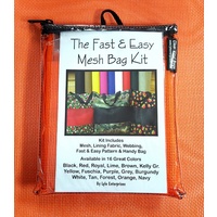 Fast and Easy Orange Mesh Bag Kit