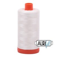 Aurifil Mako Cotton 2ply 50WT Thread - Chalk