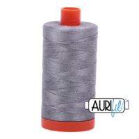 Aurifil Mako Cotton 2ply 50WT Thread - Grey