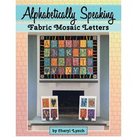 Alphabetically Speaking, Fabric Mosaic Letters Book