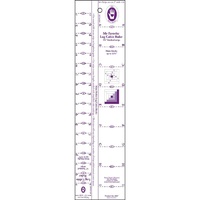 Marti Michell - My Favourite Log Cabin Ruler - 3/4 to 1 1/2" Log Cabin Strips"