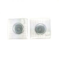 Invisible Sew-In Round Magnetic Snap 18 mm