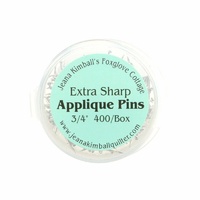 Applique Pins- Extra Sharp 3/4in 400ct - Jeanna Kimball