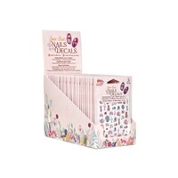 Nail Decals 2 Sheets - 122 STICKERS