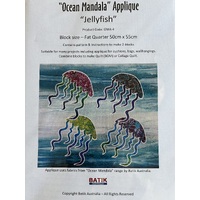Ocean Mandala - Jellyfish / Fish Applique Pattern