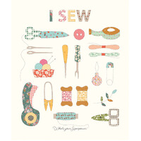 Sunsetridge - I Sew Panel
