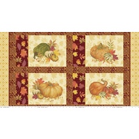 Autumn Hues Panel - RED