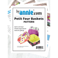 Petit Four Baskets Pattern