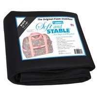 Soft and Stable BLACK for Bags and Beyond 72 x 58in *X LARGE SIZE*