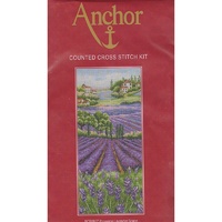 Anchor Provence Lavendar Scape Counted Cross Stitch Kit