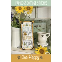 Bee Happy Cross Stitch Pattern