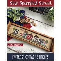 Star Spangled Street  Cross Stitch Pattern