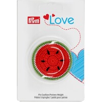 PRYM Pin Cushion Pattern Weight - Melon