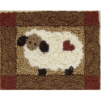 Sheep Punchneedle Embroidery Kit 