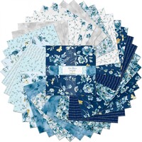 Blue Breeze 10 in squares - 42pc