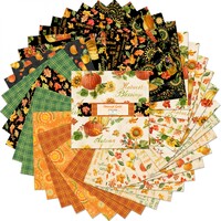 Harvest Gold 10 in squares - 42pc