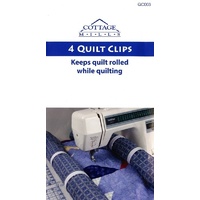 Quilt Clips 3in Plastic Full Size Set of 4