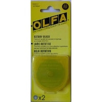 Olfa Rotary Blades Standard- RB45-2  45mm -Refill  Pack of 2