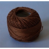 Rose Brown Pearl Cotton #8 10gm/95yd