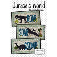 Jurassic World - Anytime Skinnies Applique Quilt Pattern