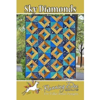Sky Diamonds Quilt Pattern