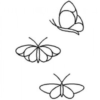 Quilt Stencil - Butterflies