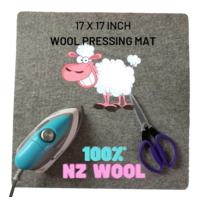NZ Wool Pressing Mat 17 x 17 inches