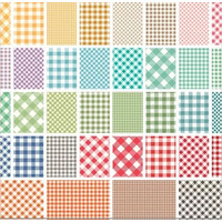 Bee Ginghams 2 1/2 in Strips x 40pc