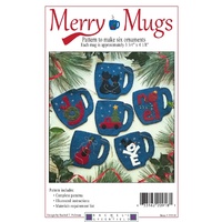 Ornament- Merry Mugs Pattern-6